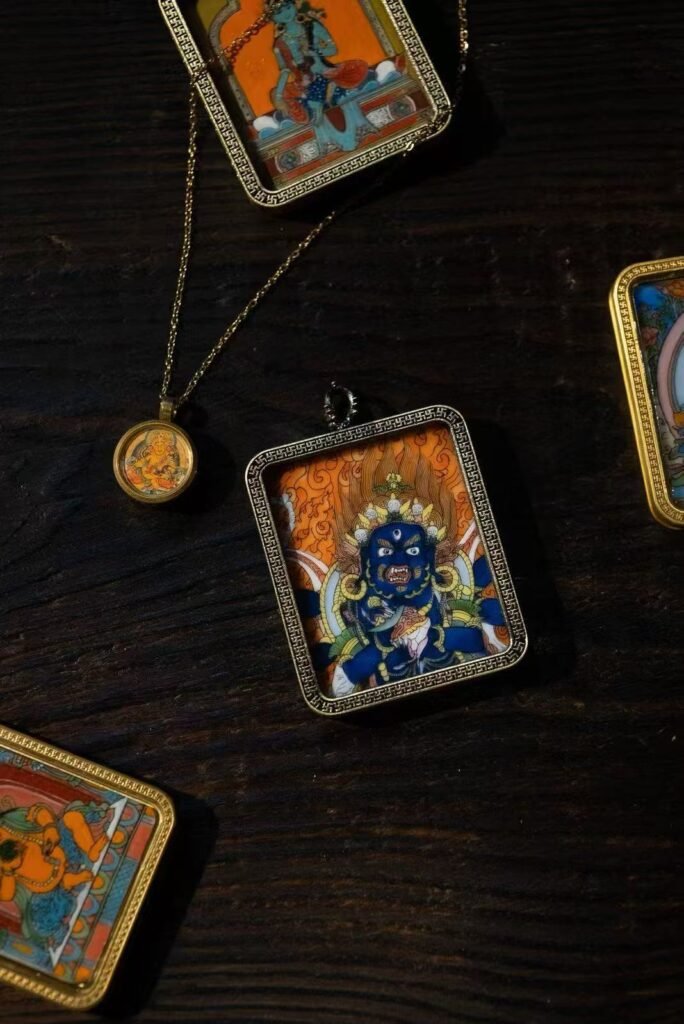 ceramic thangka