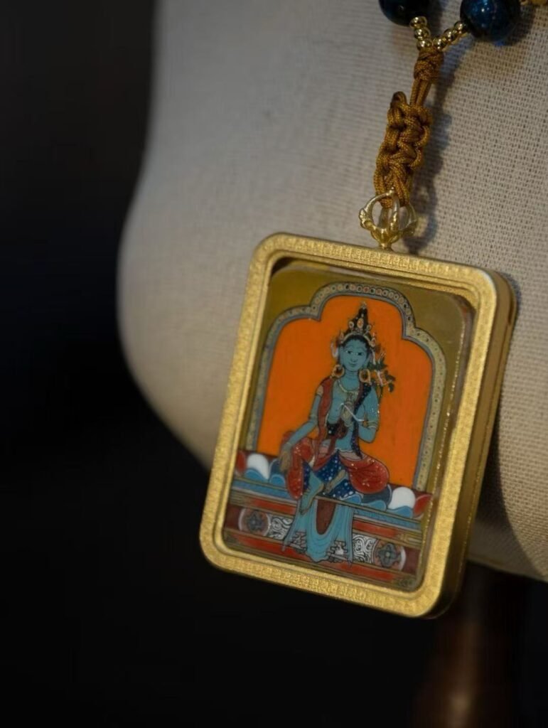 ceramic thangka