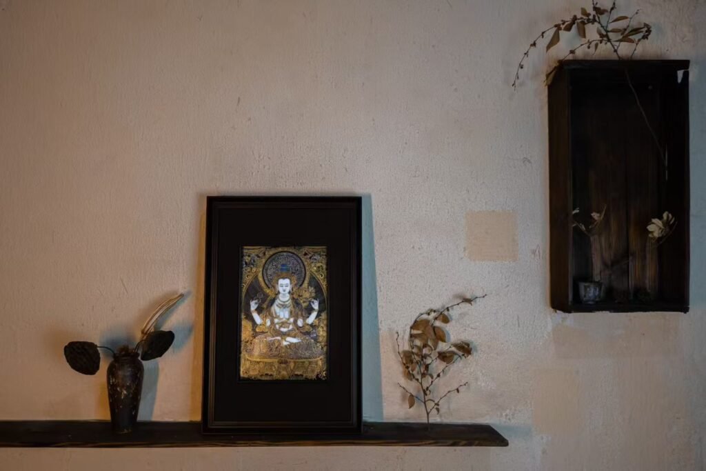 ceramic thangka