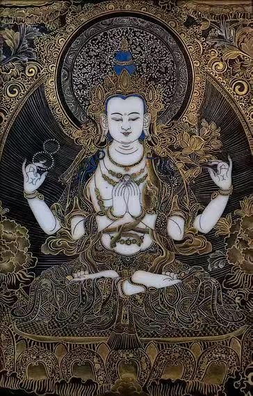 ceramic thangka